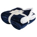 Soft Sherpa Blanket King Size - 200 x 200cm - Image 3