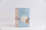 Sesli Mink Embossed Baby Blanket - Cream Pattern - Image 3