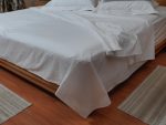 Dreyer Linen Polycotton Percale 200TC Flat Sheet