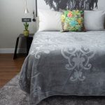 Sesli - Mink Diamond 1Ply Blanket – Queen Size - Grey