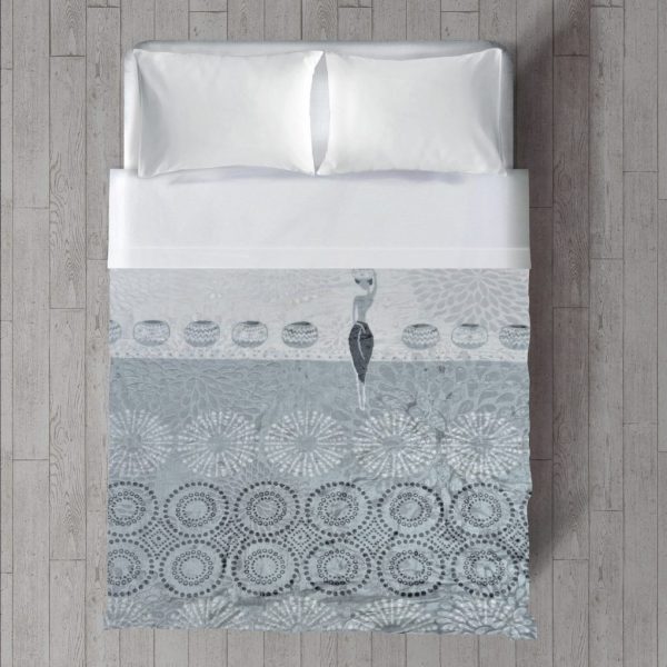 Sesli Mink Casablanket 1Ply Blankets – Queen Size - Grey