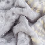 Sesli Mink Casablanket 1Ply Blankets – Queen Size - Grey - Image 3