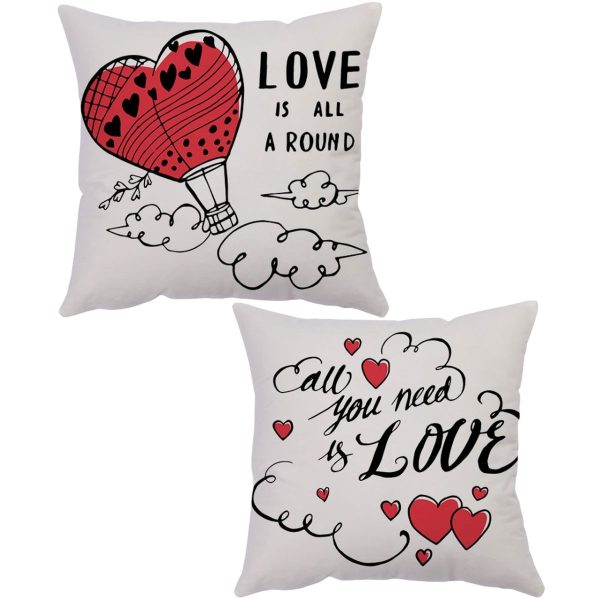 MamaMia In Love Pillow Cushion Cover Set of 2-45cm x 45cm