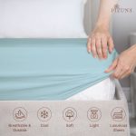 Pizuna Cotton Fitted Sheet Luxurious 400 Thread Count - Image 6