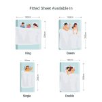 Pizuna Cotton Fitted Sheet Luxurious 400 Thread Count - Image 15