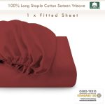 Pizuna Cotton Fitted Sheet Luxurious 400 Thread Count - Image 26