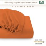 Pizuna Cotton Fitted Sheet Luxurious 400 Thread Count - Image 35