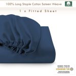 Pizuna Cotton Fitted Sheet Luxurious 400 Thread Count - Image 46