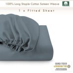 Pizuna Cotton Fitted Sheet Luxurious 400 Thread Count - Image 54