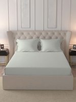 Pizuna Cotton Fitted Sheet Luxurious 400 Thread Count - Image 56