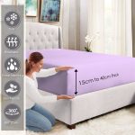 Pizuna Cotton Fitted Sheet Luxurious 400 Thread Count - Image 61
