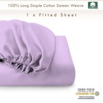 Pizuna Cotton Fitted Sheet Luxurious 400 Thread Count - Image 62