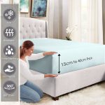 Pizuna Cotton Fitted Sheet Luxurious 400 Thread Count - Image 64