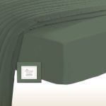 Pizuna Cotton Fitted Sheet Luxurious 400 Thread Count - Image 86