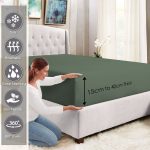 Pizuna Cotton Fitted Sheet Luxurious 400 Thread Count - Image 87