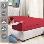 Pizuna Cotton Fitted Sheet Luxurious 400 Thread Count - Image 98