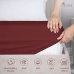 Pizuna Cotton Fitted Sheet Luxurious 400 Thread Count - Image 102