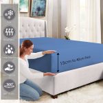 Pizuna Cotton Fitted Sheet Luxurious 400 Thread Count - Image 111