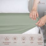 Pizuna Cotton Fitted Sheet Luxurious 400 Thread Count - Image 114