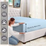 Pizuna Cotton Fitted Sheet Luxurious 400 Thread Count - Image 125