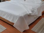 Dreyer Egyptian Cotton 400TC Flat Sheet - White