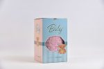 Sesli Mink Embossed Baby Blanket - Pink Pattern - Image 3