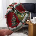 Christmas Sofa Decorative Throw Knitted Blanket - Image 2