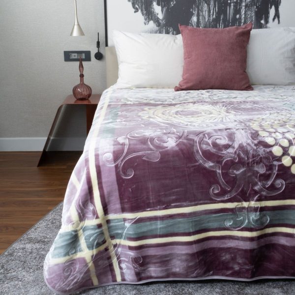 Sesli Paris 2 Ply Mink Blanket - Pink
