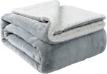 Sherpa Blanket Warm Blankets For Winter Super Soft Fuzzy Flannel