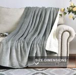Sherpa Blanket Warm Blankets For Winter Super Soft Fuzzy Flannel - Image 2