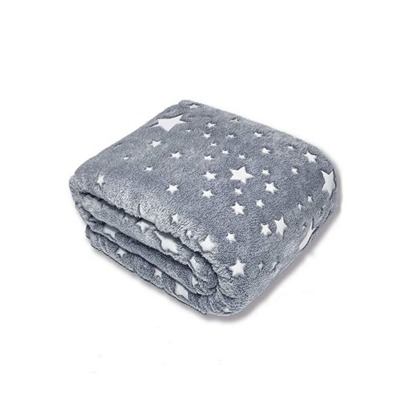 Glow In The Dark Blanket - Grey