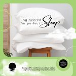 Dreamy Nights - Duck Feather Pillows Twin Pack 2000 - Cotton - Image 4
