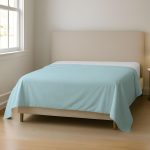 Pizuna Cotton Flat Sheet Luxurious 400 Thread Count - Image 6