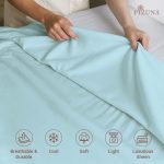 Pizuna Cotton Flat Sheet Luxurious 400 Thread Count - Image 8