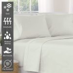 Pizuna Cotton Flat Sheet Luxurious 400 Thread Count - Image 53