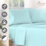 Pizuna Cotton Flat Sheet Luxurious 400 Thread Count - Image 56