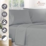 Pizuna Cotton Flat Sheet Luxurious 400 Thread Count - Image 97