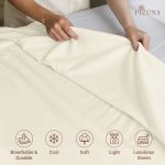 Pizuna Cotton Flat Sheet Luxurious 400 Thread Count - Image 101