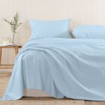 Pizuna Cotton Flat Sheet Luxurious 400 Thread Count - Image 133