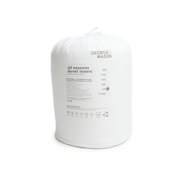 George & Mason - 13 Tog Microfibre All Seasons Duvet inner