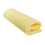 Dreamy Comfort Convoluted Foam Mattress Topper- Yellow - Image 6