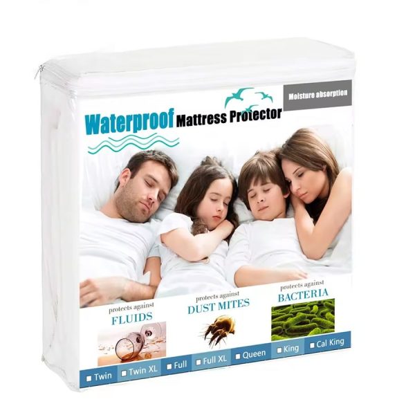 Cotton Waterproof Fitted Sheet Mattress Protector