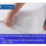 Cotton Waterproof Fitted Sheet Mattress Protector - Image 7