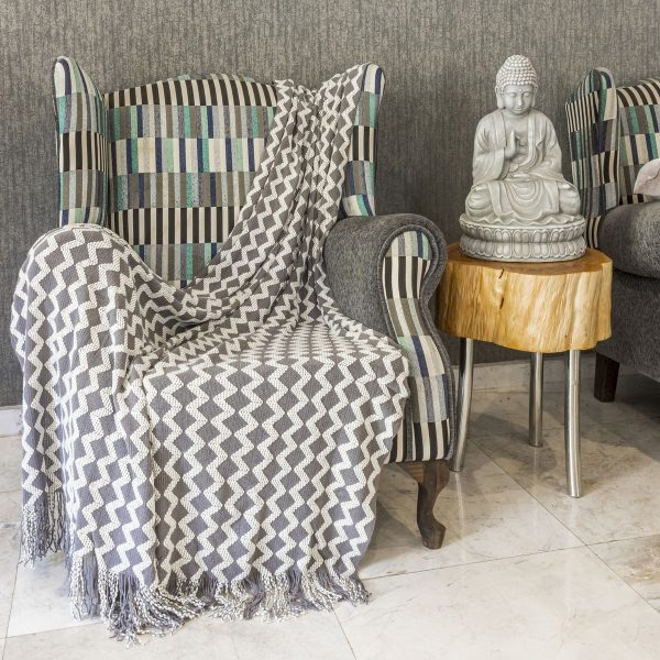 Creative Deco Bohemian Throw Blanket - 140cm  X  210cm - BRUGES