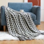 Creative Deco Bohemian Throw Blanket - 140cm  X  210cm - BRUGES - Image 3