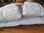 Duvet Inner By Relax Collection - Polyester stripe - White - King XL - Image 4