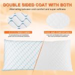 Memory Foam Pillows Standard Size Set of 2 - Image 3
