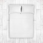 Wonder Towel Luxury Wrinkle Resistant Hotel Sheet Set Queen White - Image 3