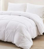 White Cotton Down Alternative Fill Hotel Collection King Duvet Inner - Image 2