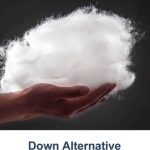 White Cotton Down Alternative Fill Hotel Collection King Duvet Inner - Image 4